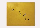 Joan Furriols "Sense títol", 2005 cartró i  pigments  33 x 40 cm