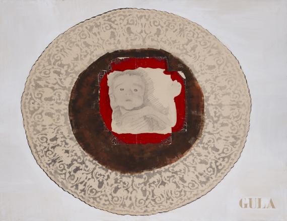 Ana Peters, 'Gula', c.1965 acrylic on paper on tablex 100 x 130 cm
