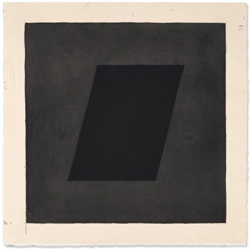 Sol Lewitt 'Parallelogram' 1982 ink on paper 56 x 56 cm